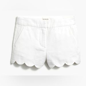J Crew Scalloped Shorts